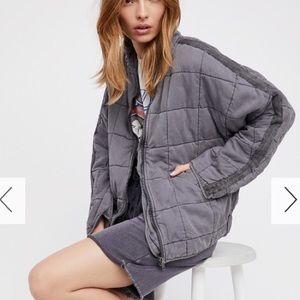 Free people Dolman Quilted Jacket